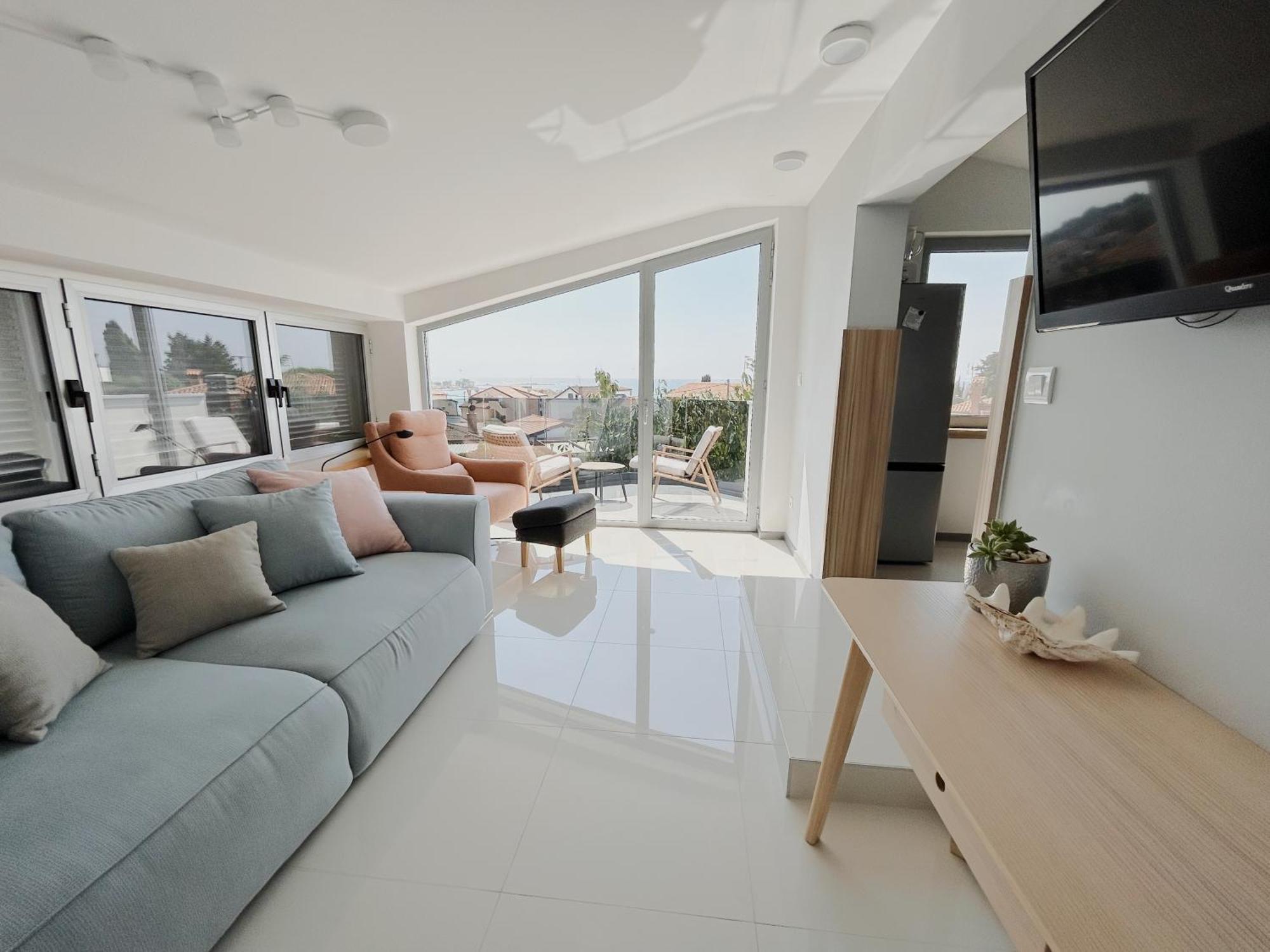 Sunny House Apartman Zambratija Kültér fotó
